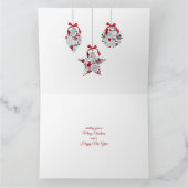 Carte Koala assis dans un eucalyptus Joyeux Noël (Intérieur)
