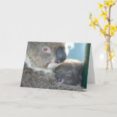 Carte Koala Bears (Fleur jaune)