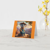 Carte Koala Grand Canyon (Fleur jaune)