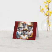 Carte Koala Little Femmes (Fleur jaune)