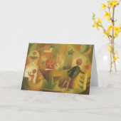 Carte Koga Harue La Lune et les Fleurs (Fleur jaune)