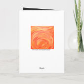 Carte Kohl Black Monogramme personnalisé (Dos)