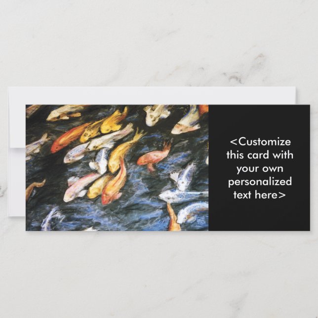 Carte Koi Fish Rack (Devant)