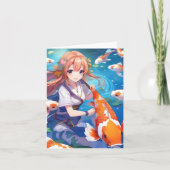 Carte Koi Fish Study Q (Devant)