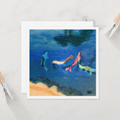 Carte Koi Pond (Devant/Arrière en situation)