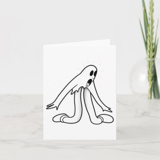 Carte Koko le clown fantôme danse split (Devant)