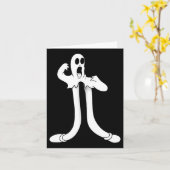 Carte Koko Le Clown Fantôme Splits Blackwork (Fleur jaune)