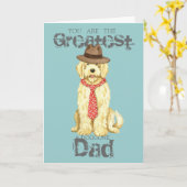 Carte Komondor Papa (Fleur jaune)