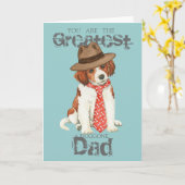 Carte Kooikerhondje (Fleur jaune)