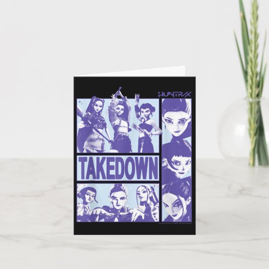 Carte Kp Demon Hunters Halloween Huntrix Takedown Panel (Devant)