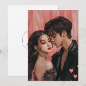 Carte KPop Valentine (Devant / Derrière)
