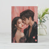 Carte KPop Valentine (Debout devant)