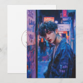 Carte KPop Valentine (Devant / Derrière)