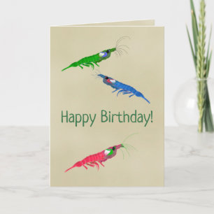 Carte Krill Joyeux anniversaire
