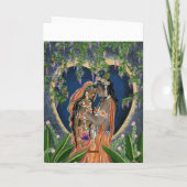 Carte Krishna et Radha (Dos)