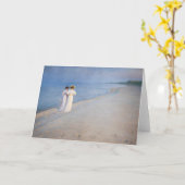 Carte Kroyer - Soirée d'été sur Skagen Beach (Fleur jaune)