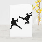 Carte Kung Fu (Fleur jaune)