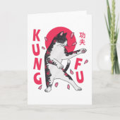 Carte Kung Fu Cat (Devant)