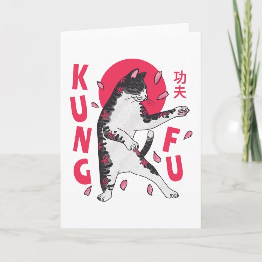 Carte Kung Fu Cat (Devant)