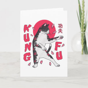 Carte Kung Fu Cat
