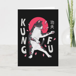 Carte Kung Fu Cat