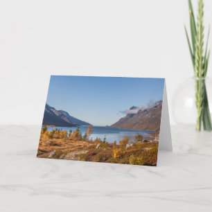 Carte Kvaloya Island Norvège