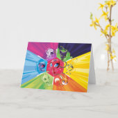 Carte Kwamis coloré (Fleur jaune)