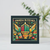 Carte Kwanzaa  (Debout devant)