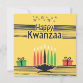 Carte Kwanzaa (Devant)