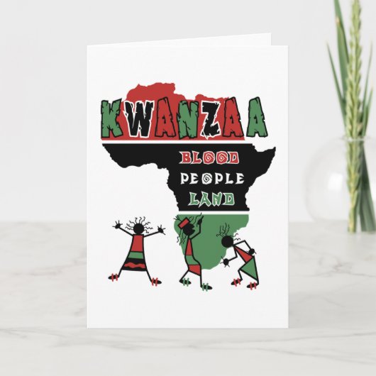 Carte Kwanzaa (Devant)