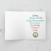 Carte KWANZAA (Intérieur)