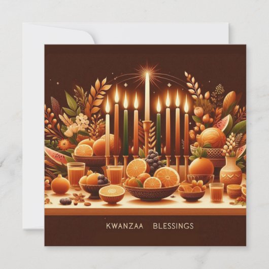 Carte Kwanzaa (Devant)