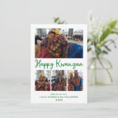 Carte Kwanzaa 4 Photos (Debout devant)