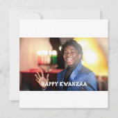 CARTE  KWANZAA - HAPPY KWANZAA - (Dos)