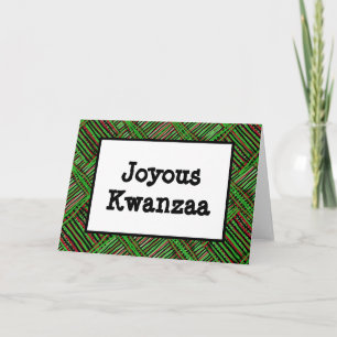 Carte Kwanzaa - Joyeuse #1