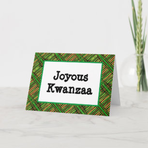 Carte Kwanzaa - Joyeuse #2