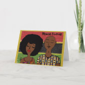 Carte Kwanzaa moderne (Devant)