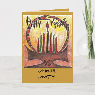 carte Kwanzaa, Umoja Unity