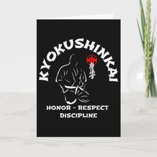 Carte Kyokushin Karate1  (Devant)
