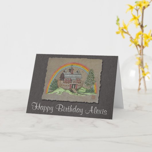 Carte L’Arche de Noah (Fleur jaune)