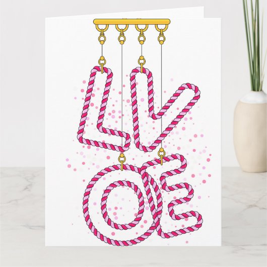 CARTE L O V E (Devant)