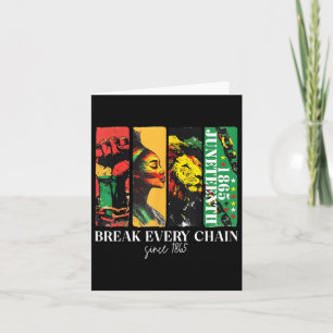 Carte La 19ème Rupture de chaque chaîne La Liberté Noire