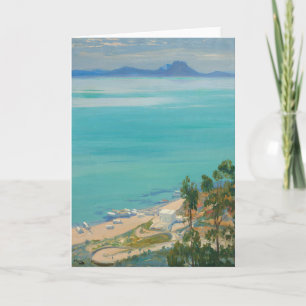 Carte La baie de Tunis, le matin   Sir John Lavery