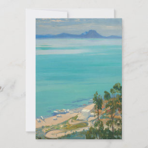 Carte La baie de Tunis, le matin   Sir John Lavery
