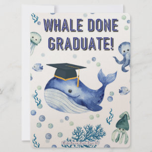 CARTE LA BALEINE A FAIT UN DIPLÔME !