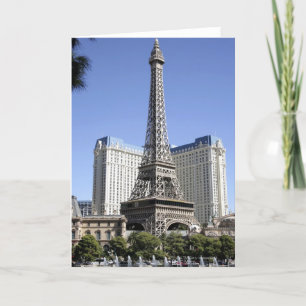 Carte La bande, Paris Las Vegas, hôtel de luxe