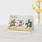 Carte La bataille de Waterloo (Fleur jaune)