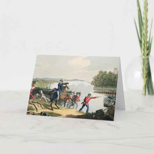 Carte La bataille de Waterloo décidée par le duc de Well (Devant)