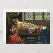 Carte La beauté du sommeil | John Collier (Devant / Derrière)