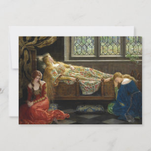 Carte La beauté du sommeil   John Collier